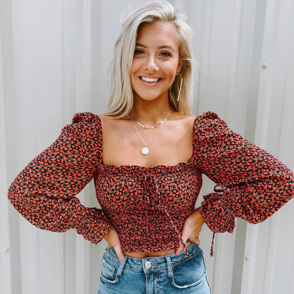 These Three Boutique Floral Top
